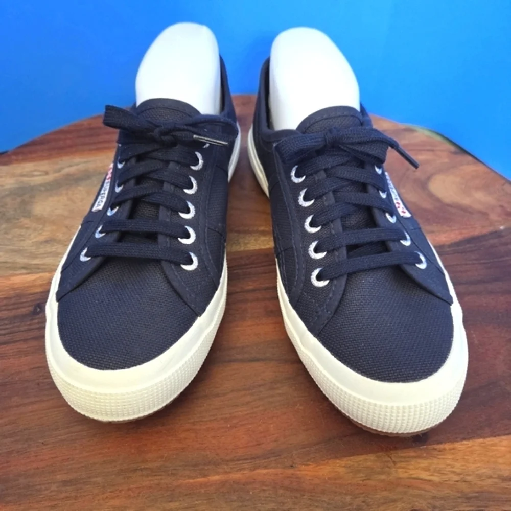 Superga Classic Canvas Sneakers Black Women’s US 8.0